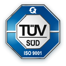 TÜV SÜD · ISO 9001